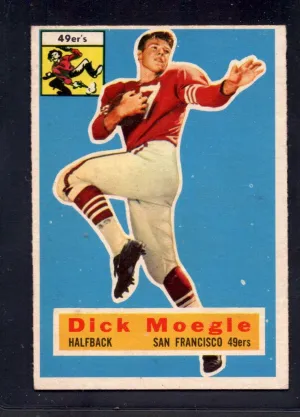 1956 Topps #14 Dick Moegle 49ers  Football Card