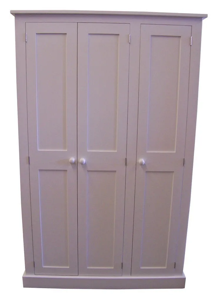 **3 Door Larder/Hall for Kitchen items, Craft, Toys, Utility Room, Office Storage Cupboard (35 cm deep) OPTION 3 with EXTRA TOP BOX Storage