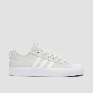 adidas Nizza Low ADV Shoes - Crystal White/Ftwr White/Ftwr White