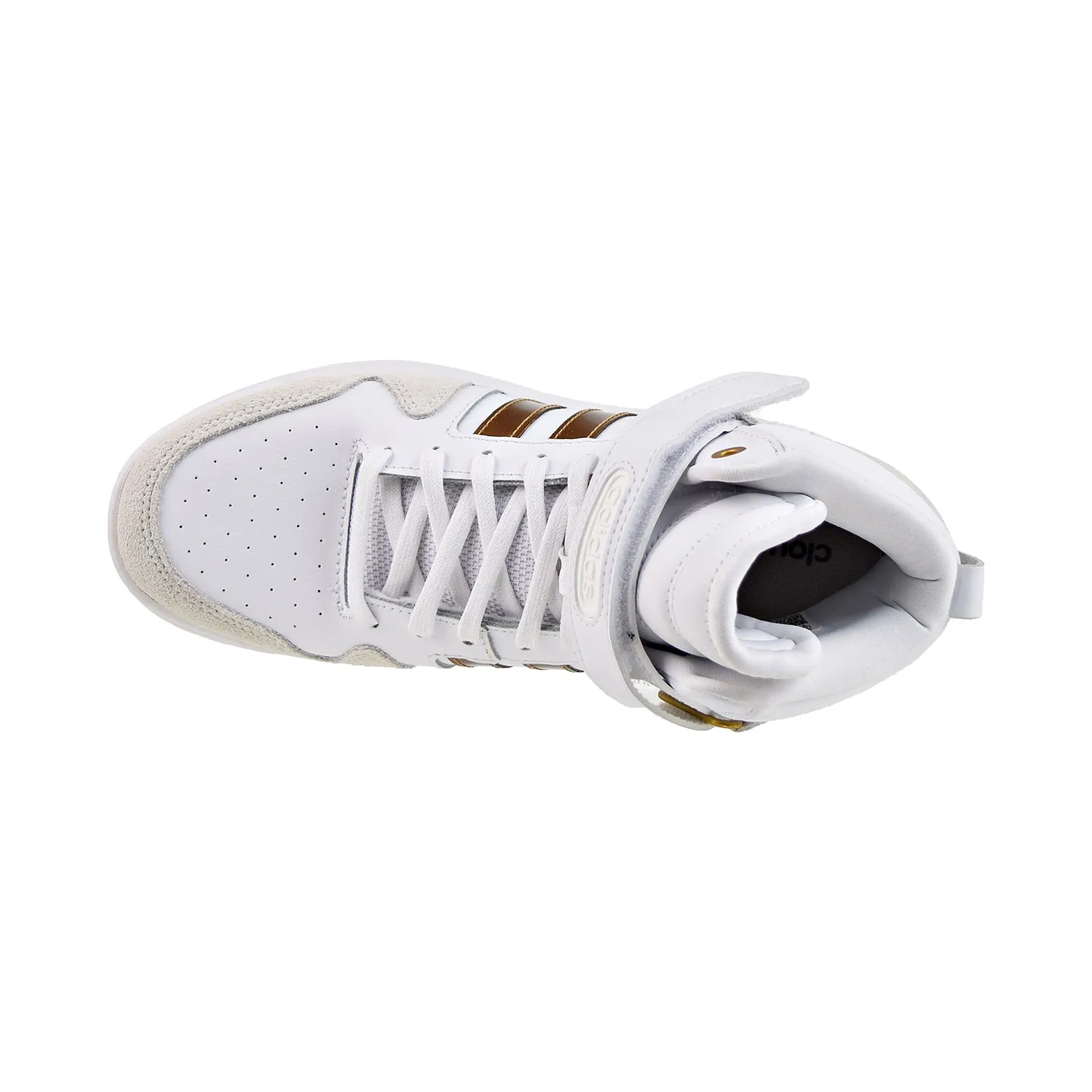 Adidas Postmove Mid Cloudfoam Super Women's Shoes Cloud White-Matte Gold