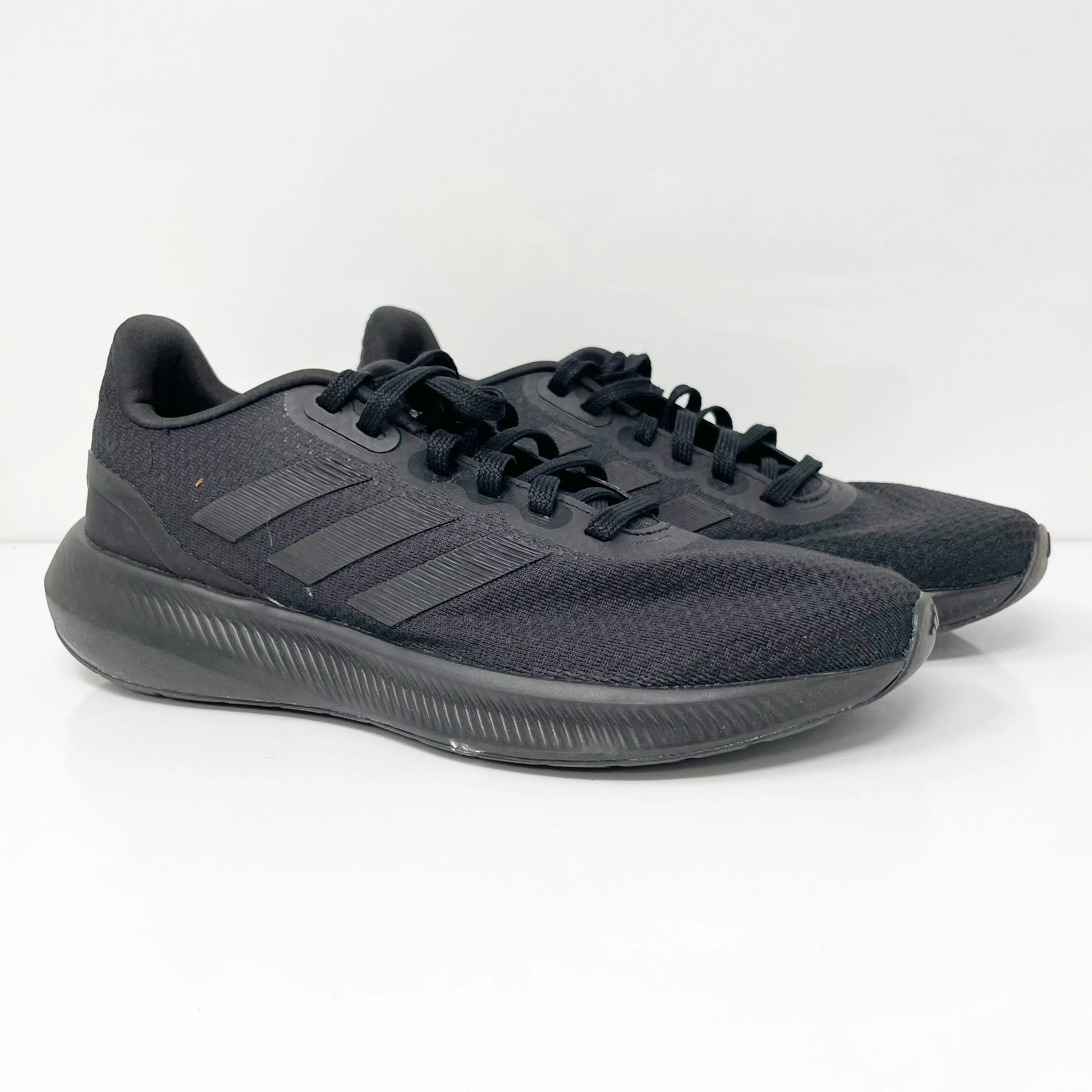 Adidas Womens Runfalcon 3.0 HP7558 Black Running Shoes Sneakers Size 7.5