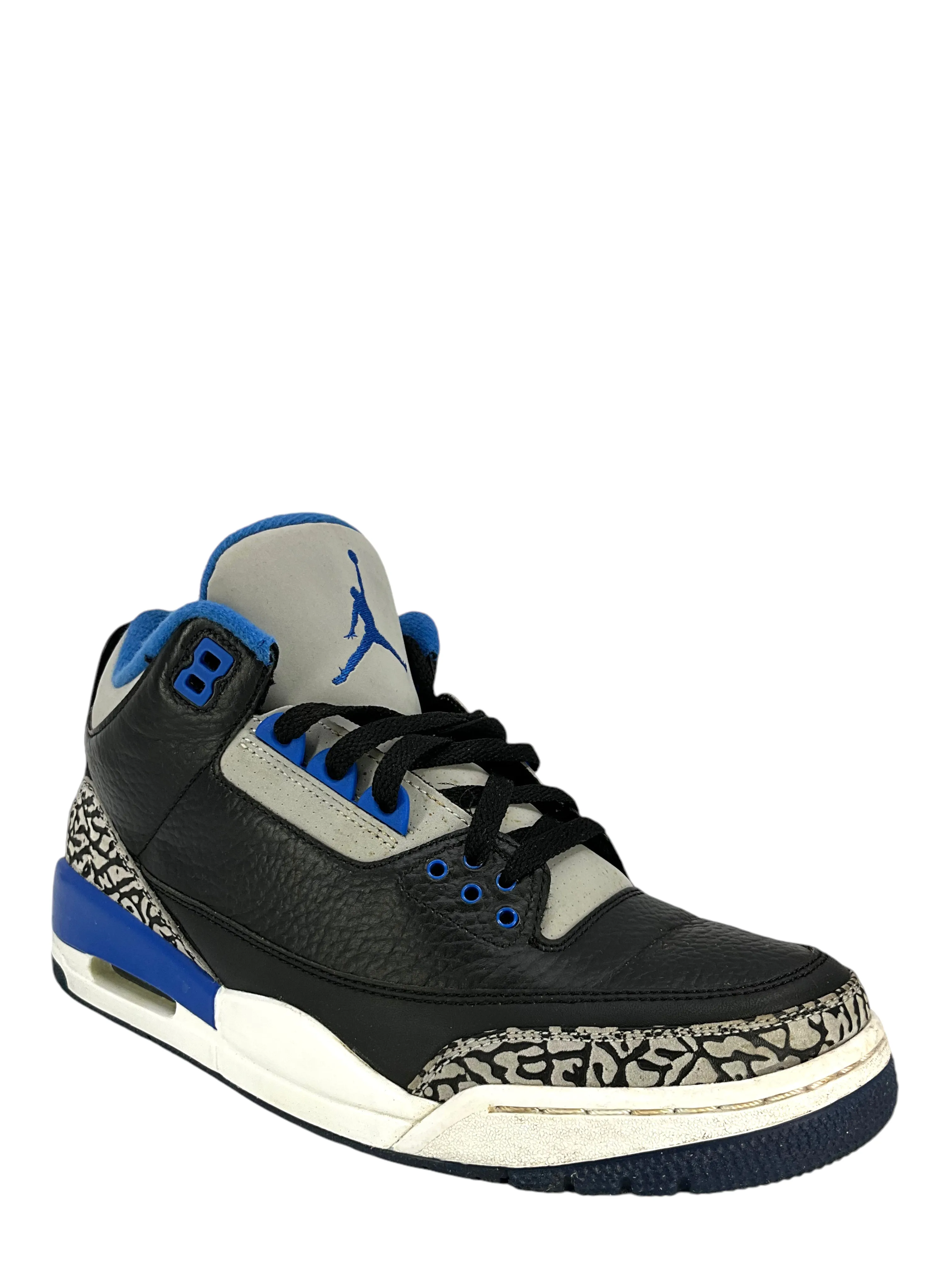 AIR JORDAN 3 Retro Sport Blue Size 9