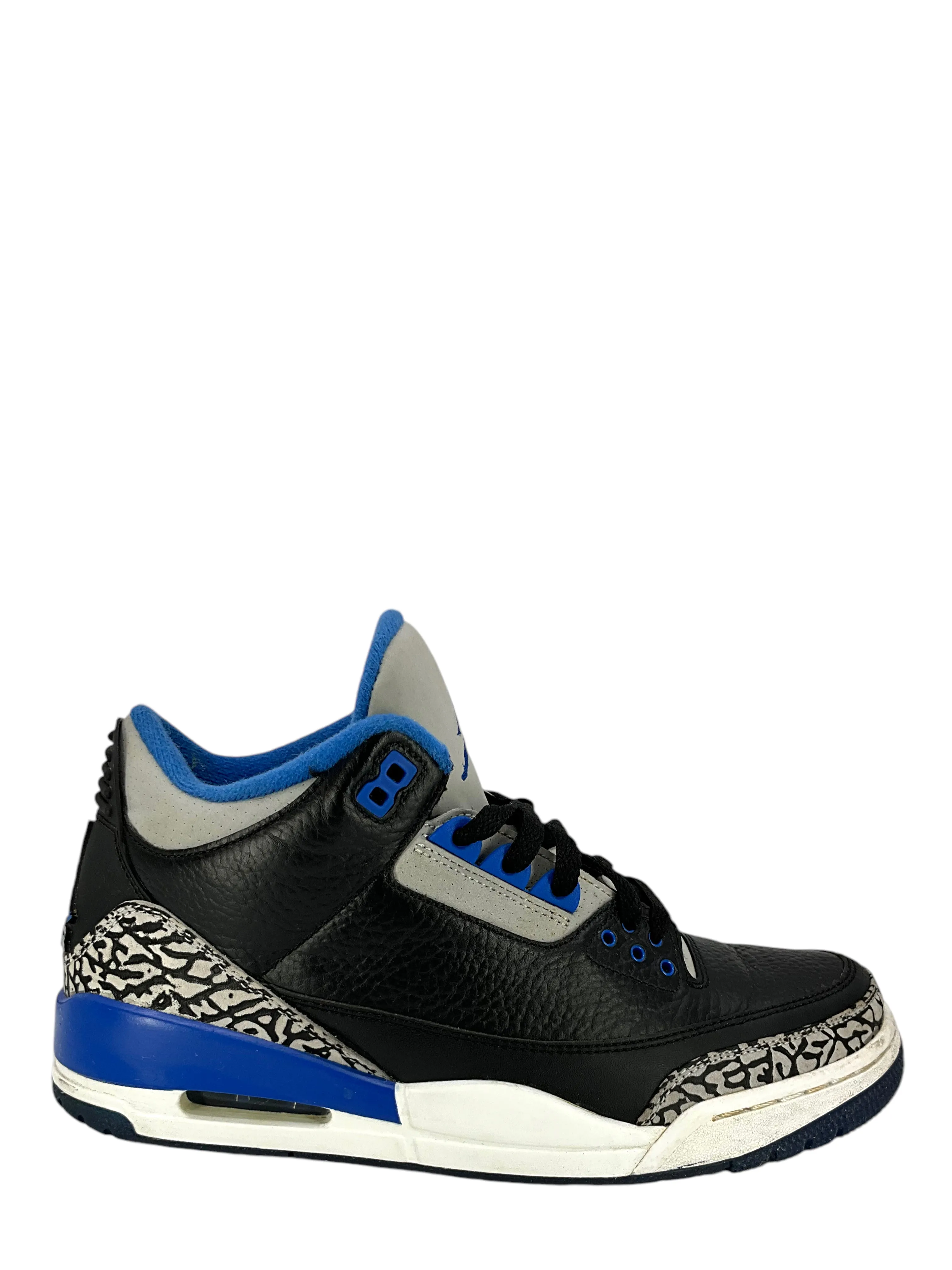 AIR JORDAN 3 Retro Sport Blue Size 9