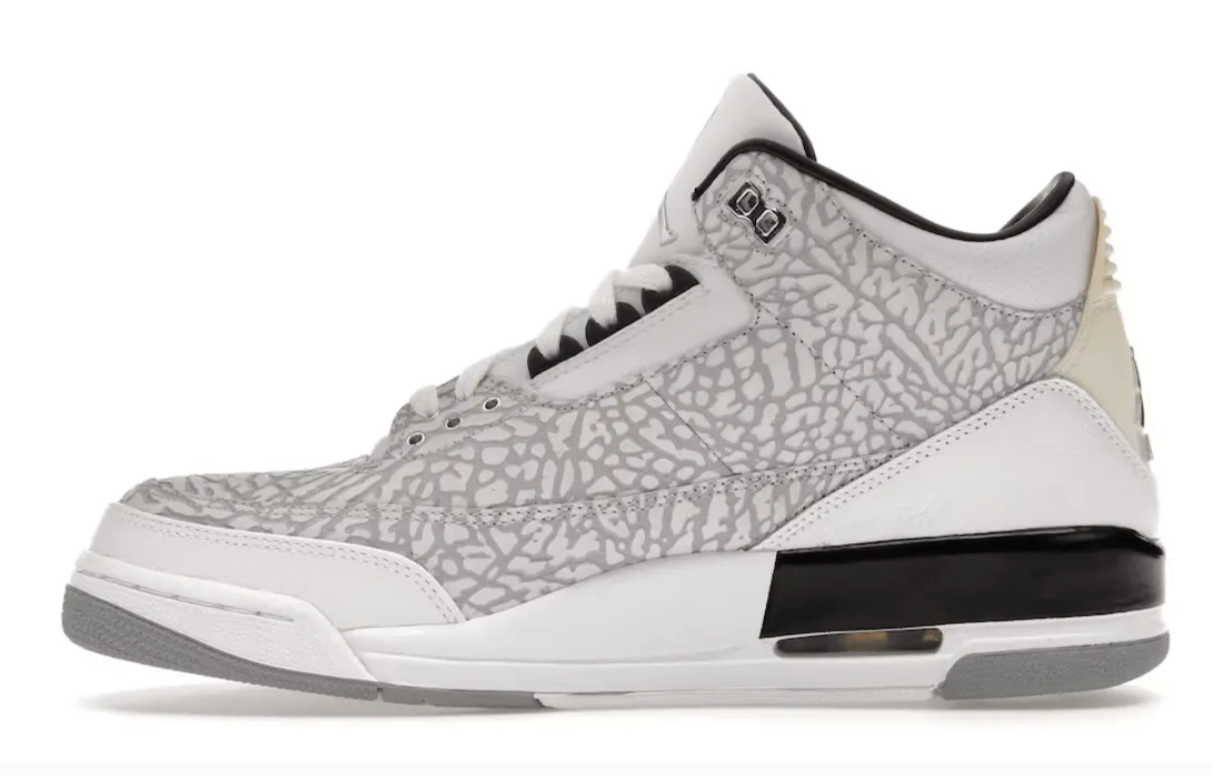 Air Jordan 3 Retro White Flip