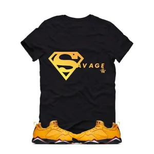 Air Jordan 7 Low NRG “Taxi” Black T (Super Savage)