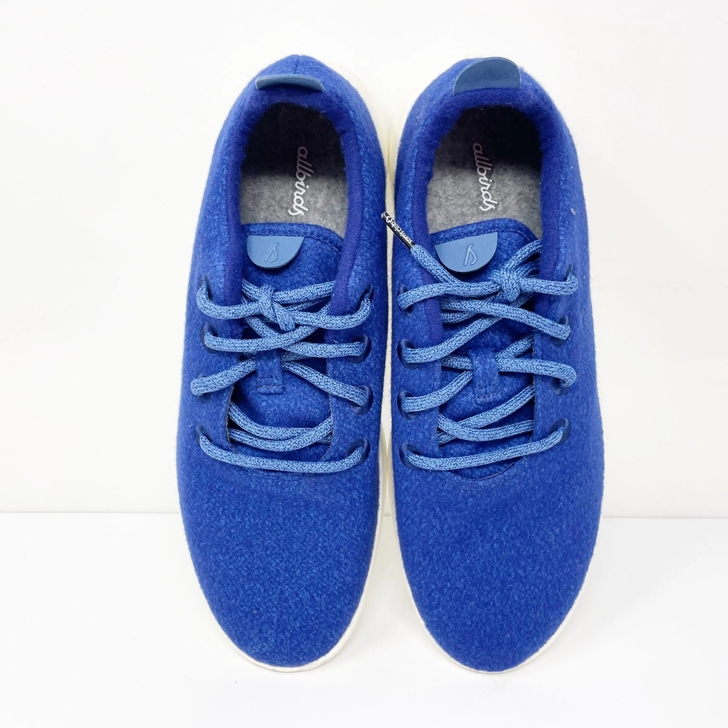 Allbirds Mens Wool Runner 0921 NV1 Blue Running Shoes Sneakers Size 12