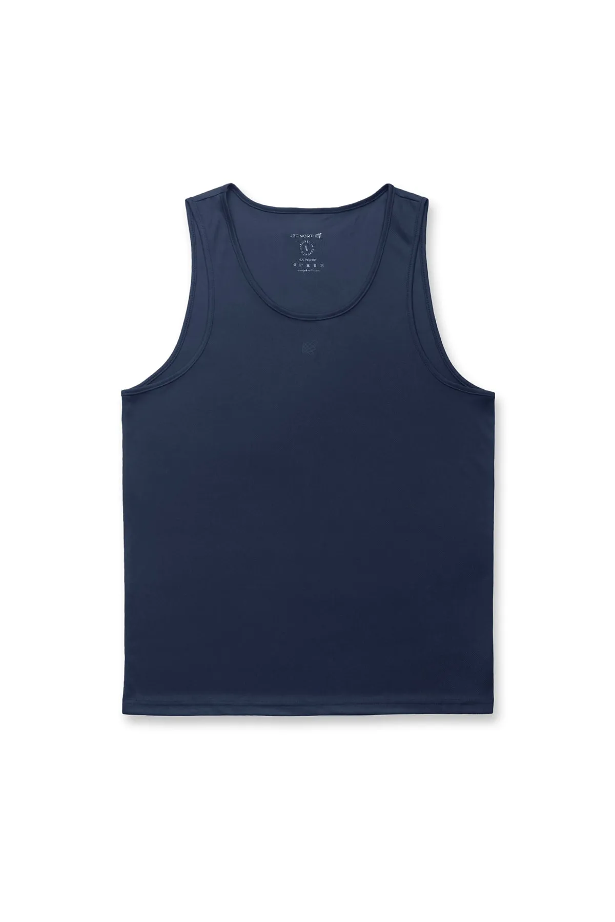 Alpha Microfiber Fast-Dry Gym Tank Top - Space Blue