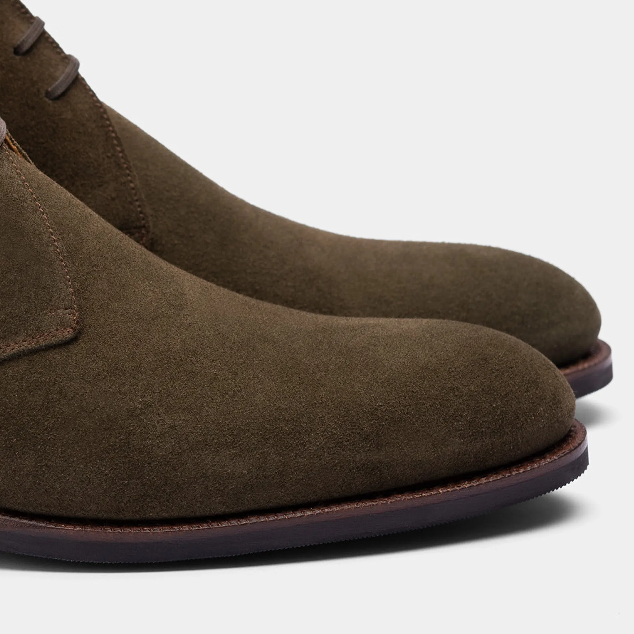 Ambly Chukka Boot Loden Green Suede