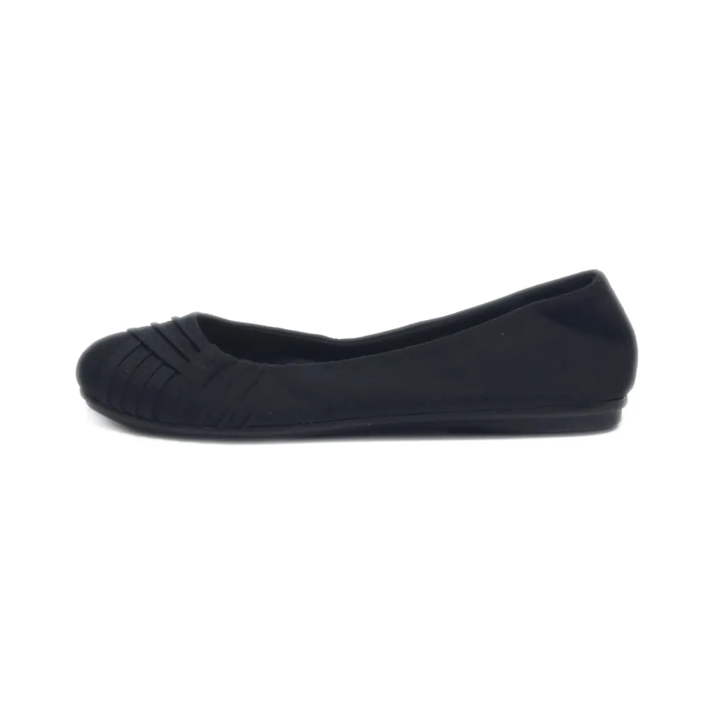 American Eagle Ballerinas Canvas Black Colour For Women