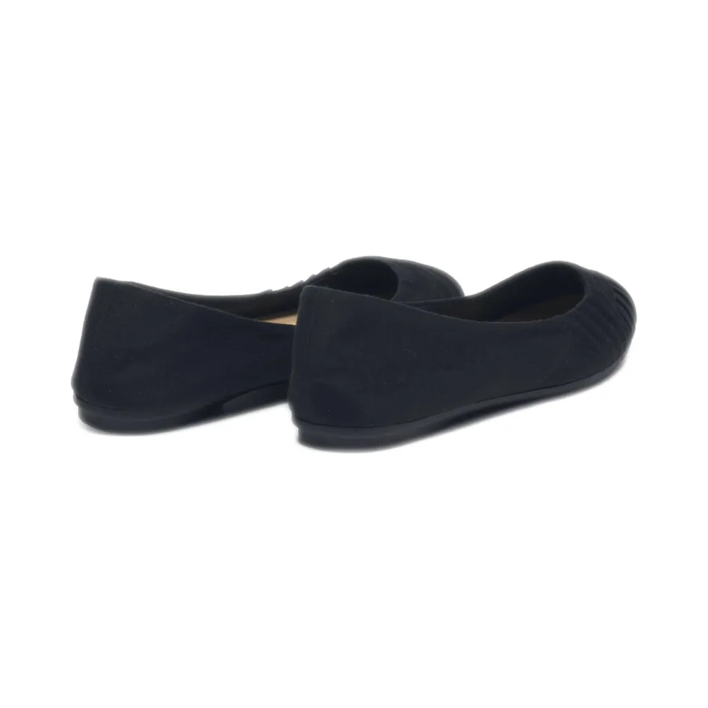 American Eagle Ballerinas Canvas Black Colour For Women