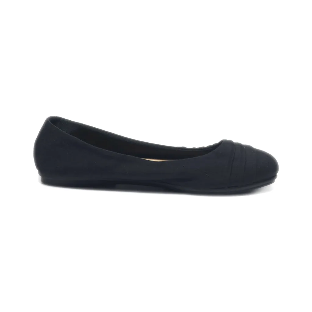 American Eagle Ballerinas Canvas Black Colour For Women