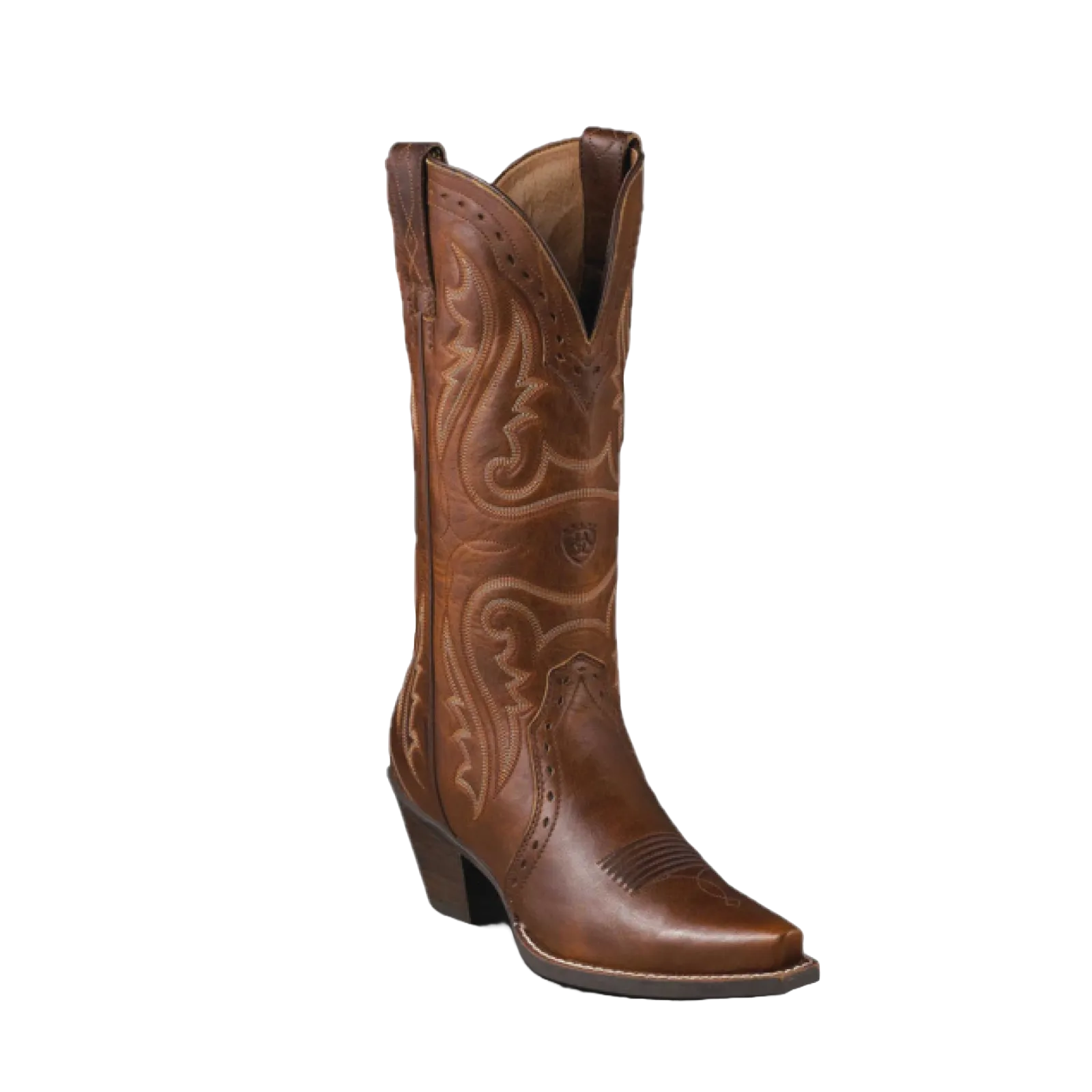 Ariat Ladies Heritage Vintage Carmel X Toe Western Boots 10005908