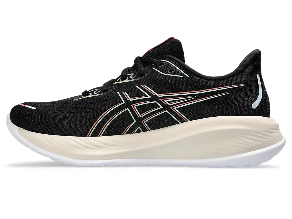 ASICS Womens Gel Cumulus 26 - Black/Dark Jade (1012B599-004)