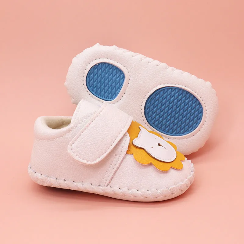 Baby Cartoon Bear Patched Pattern Soft Sole Toddler Shoes Indoor by MyKids-USA™