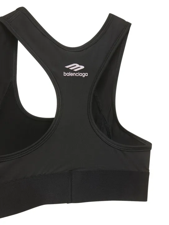 Balenciaga   Stretch tech jersey sports bra 