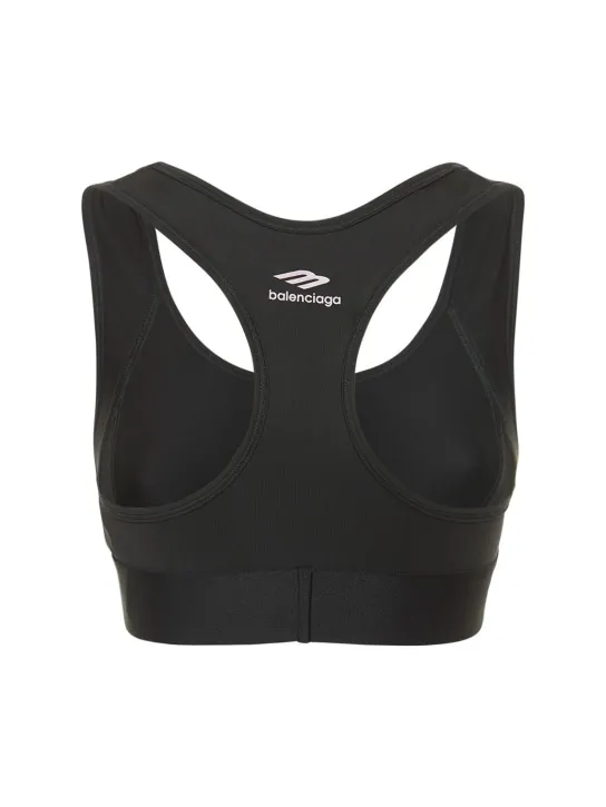 Balenciaga   Stretch tech jersey sports bra 