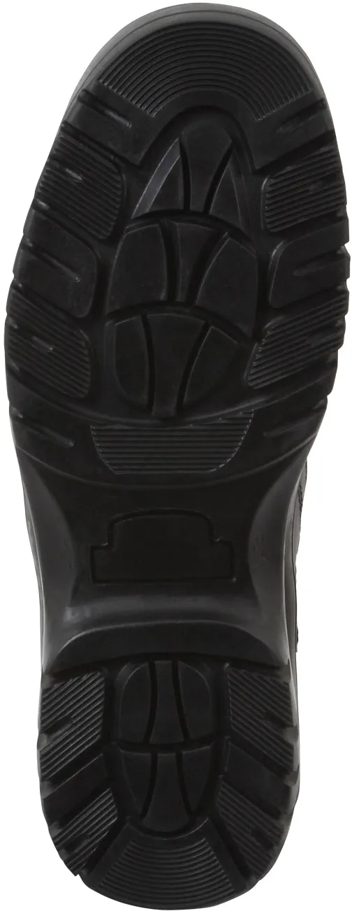 Black - Forced Entry Composite Toe Tactical Boots with Side Zipper 8 in.