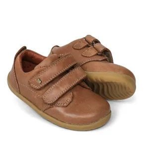 Bobux Step Up Port Shoe Caramel Tan 727715