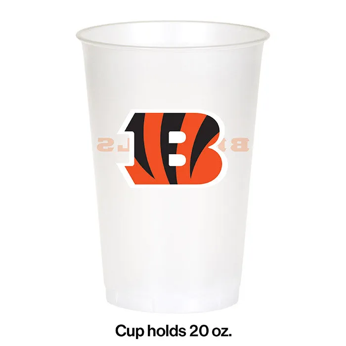 Bulk Cincinnati Bengals 20 oz Plastic Cups (96 per Case)