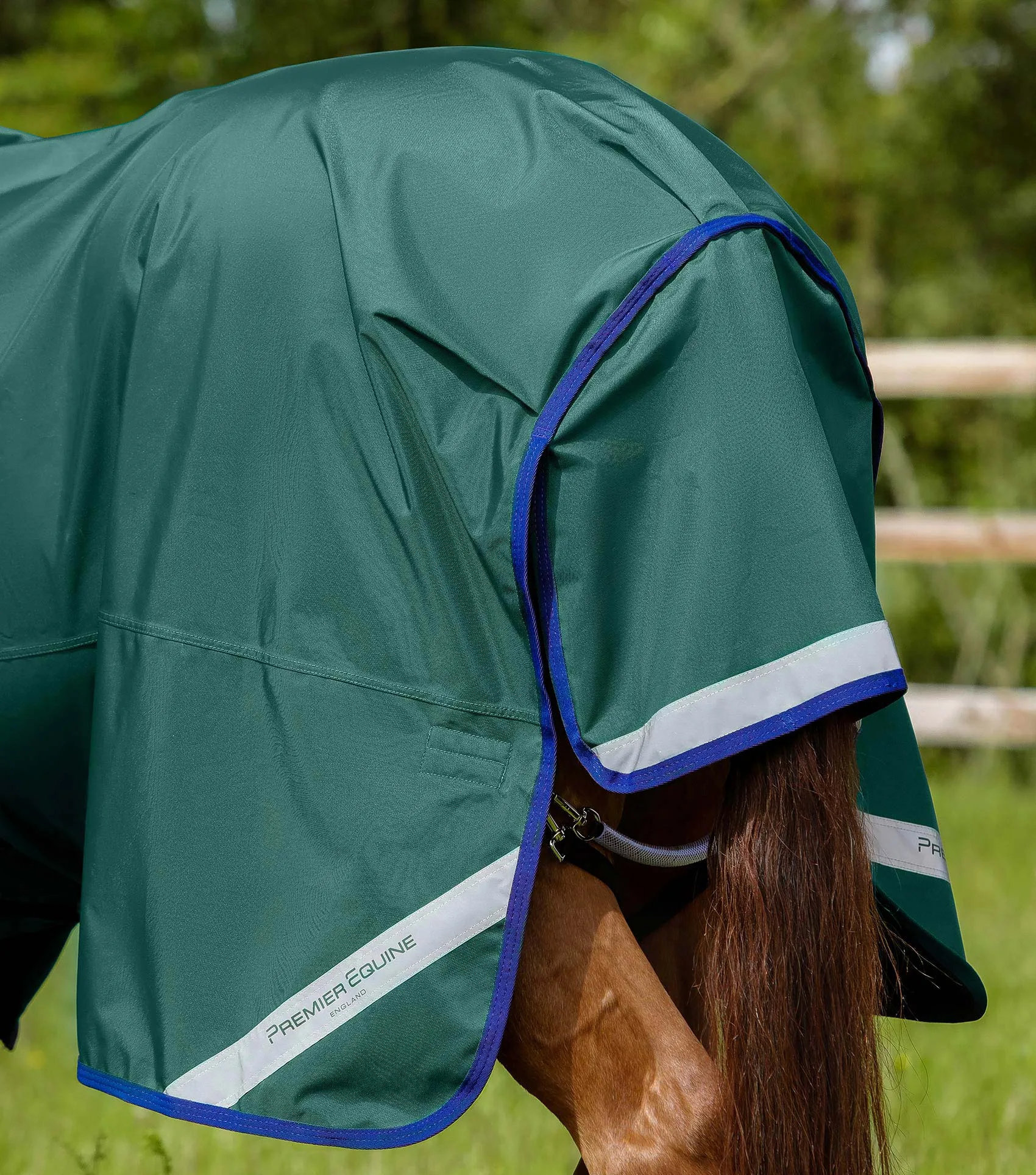 Buster Zero Original Turnout Rug Green