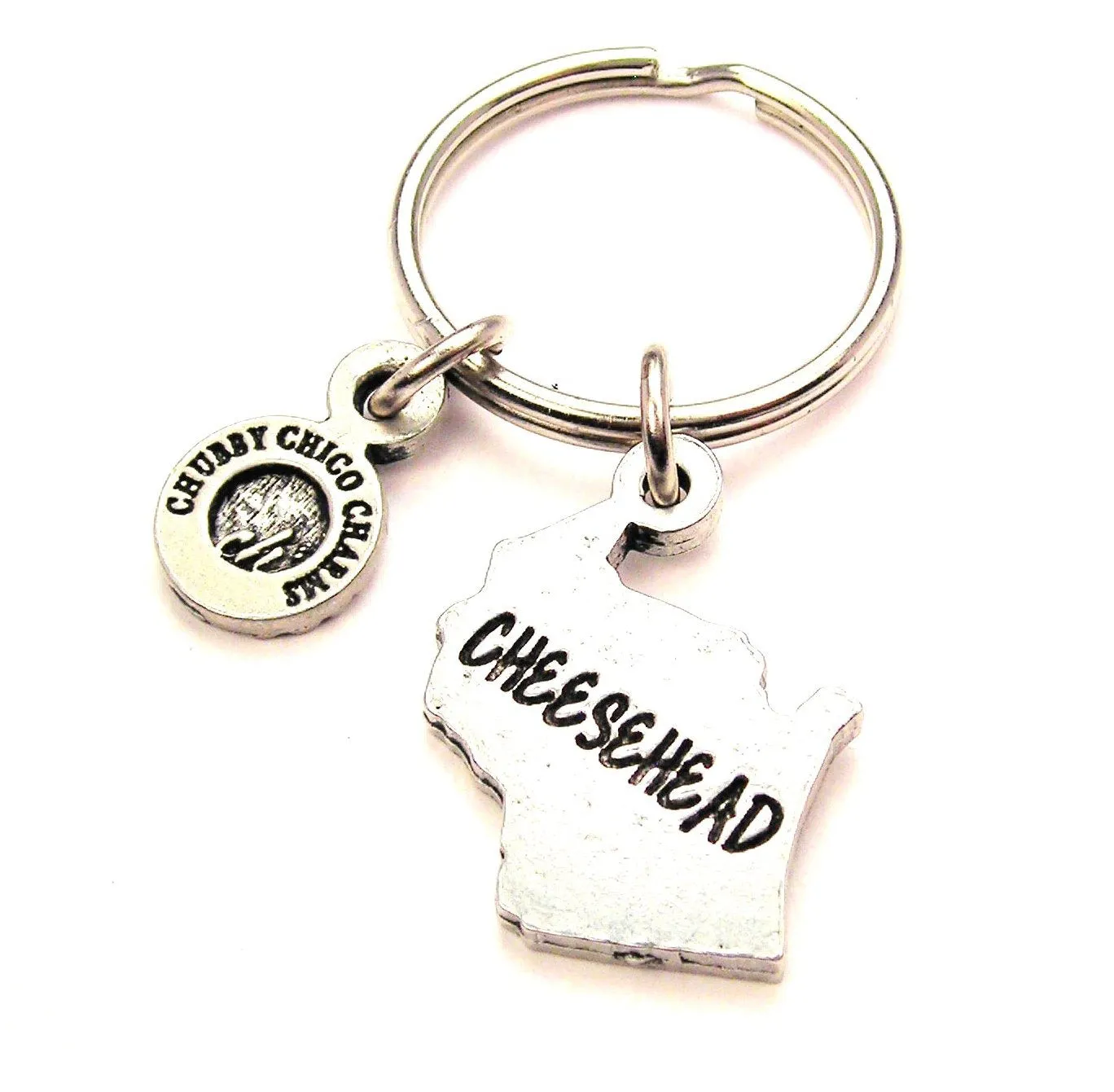 Cheesehead Key Chain