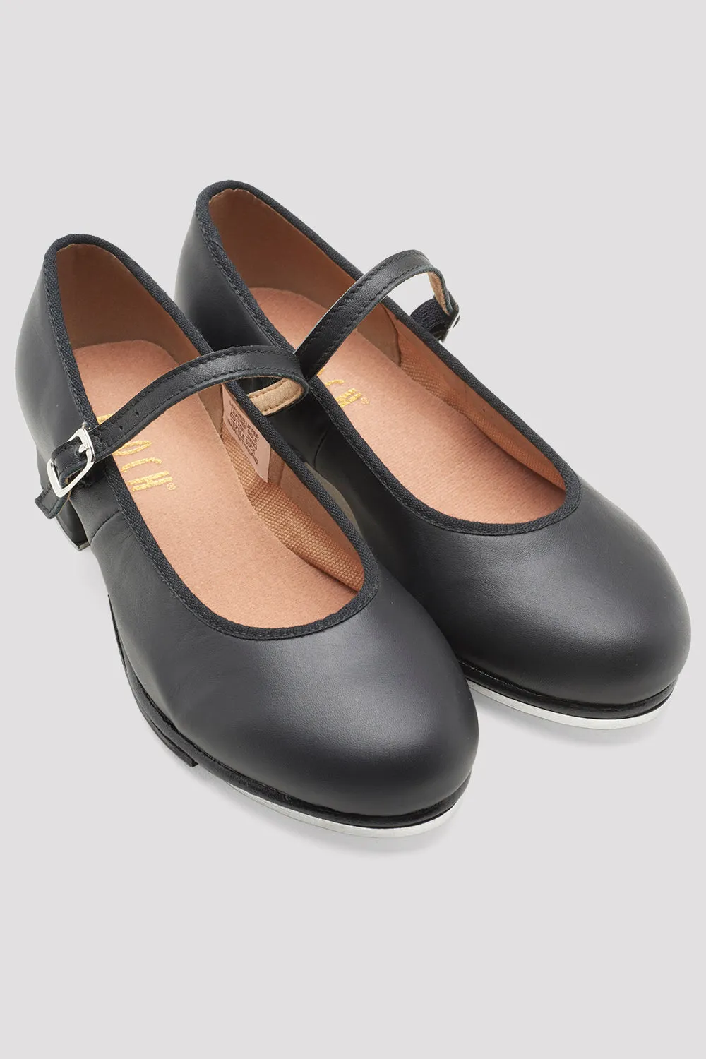 Childrens Tap-On Leather Tap Shoes