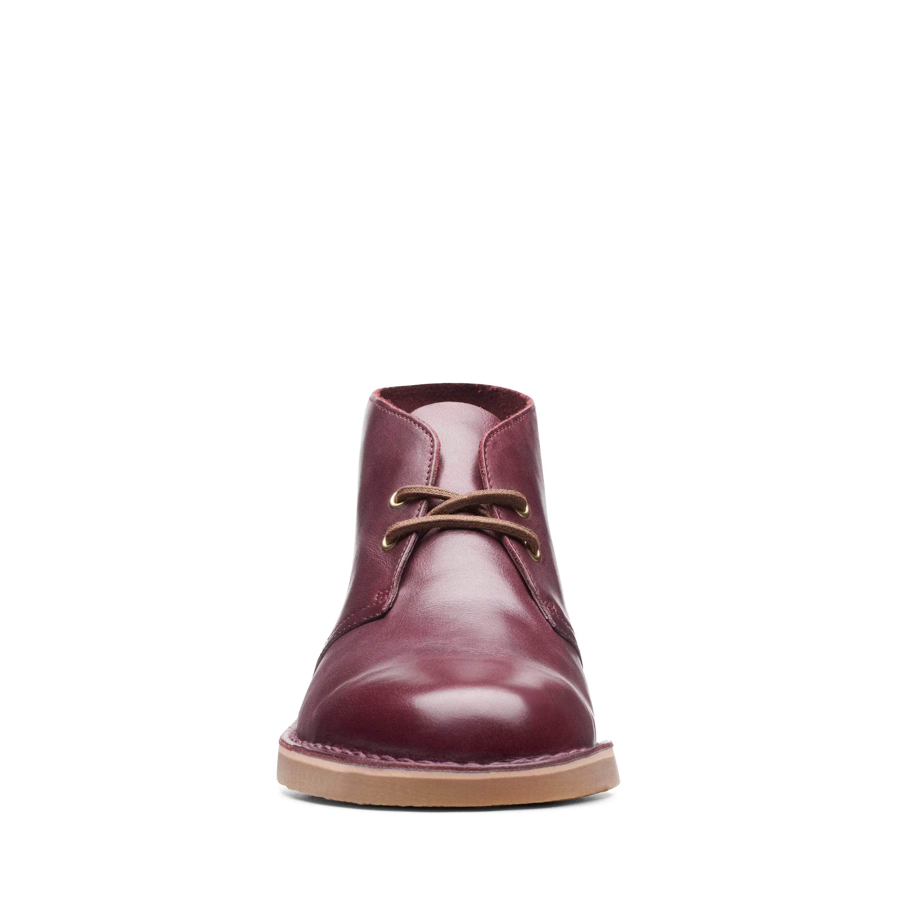 Clarks Bushacre 3 Burgundy Leather - Men's