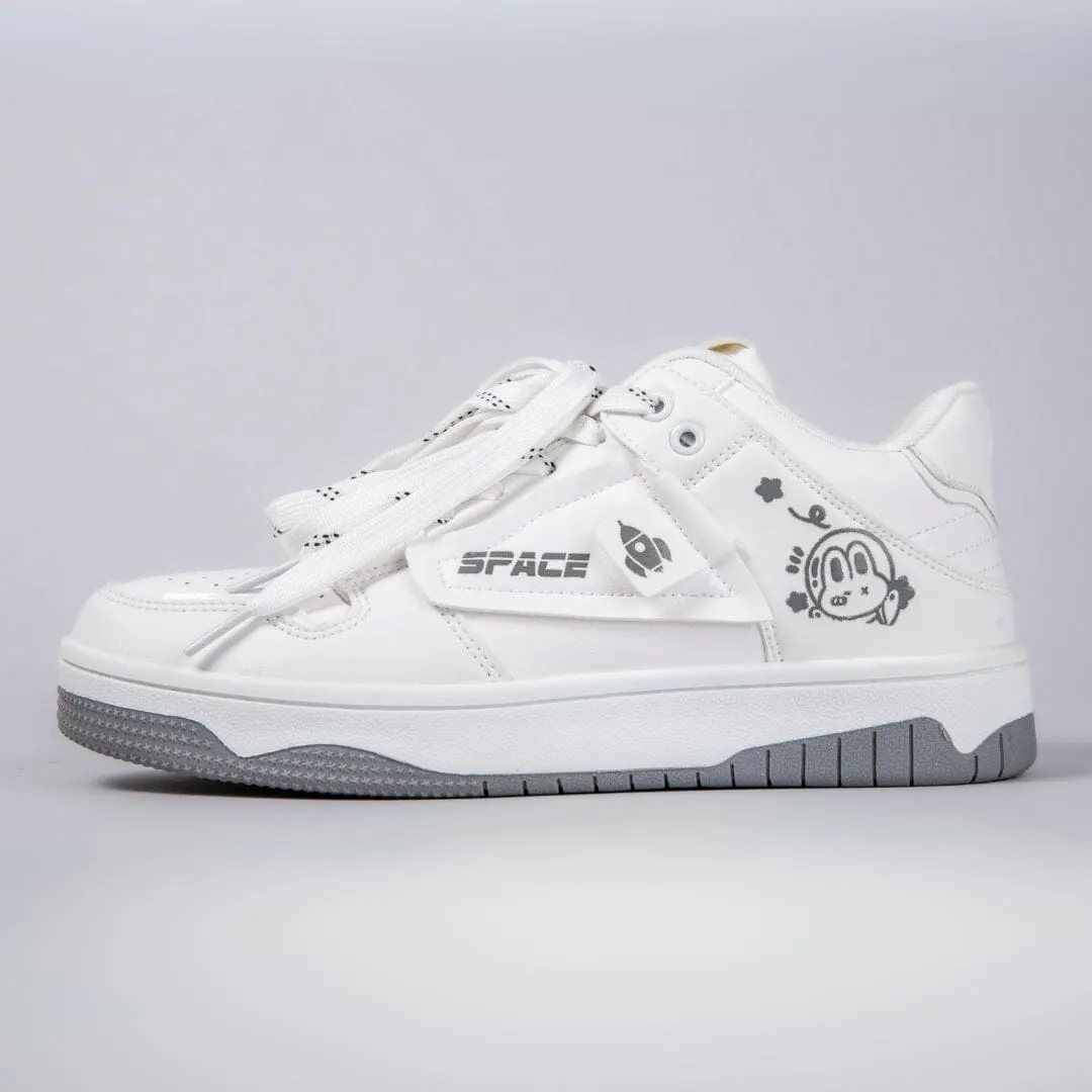 *CLEARANCE* Out in Space Bunny Casual Sneakers - Women's