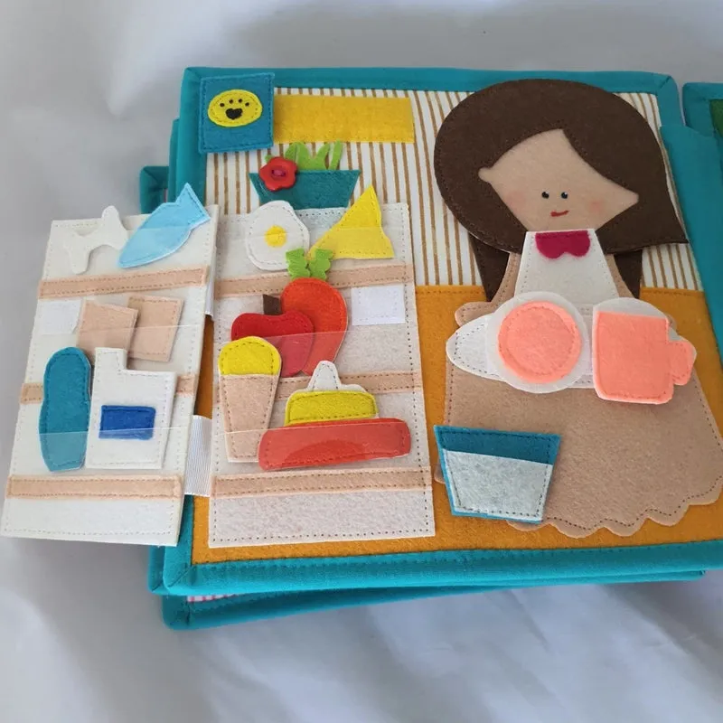 Doll House Quiet Book