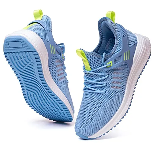 Dolphin Women's Running Shoes - Lightweight Breathable Memory Foam Sneaker