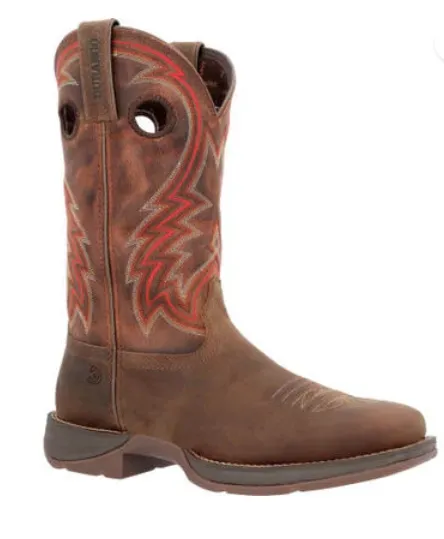 DURANGO MENS BROWN VENTILATED WESTERN BOOT STYLE DDB0327