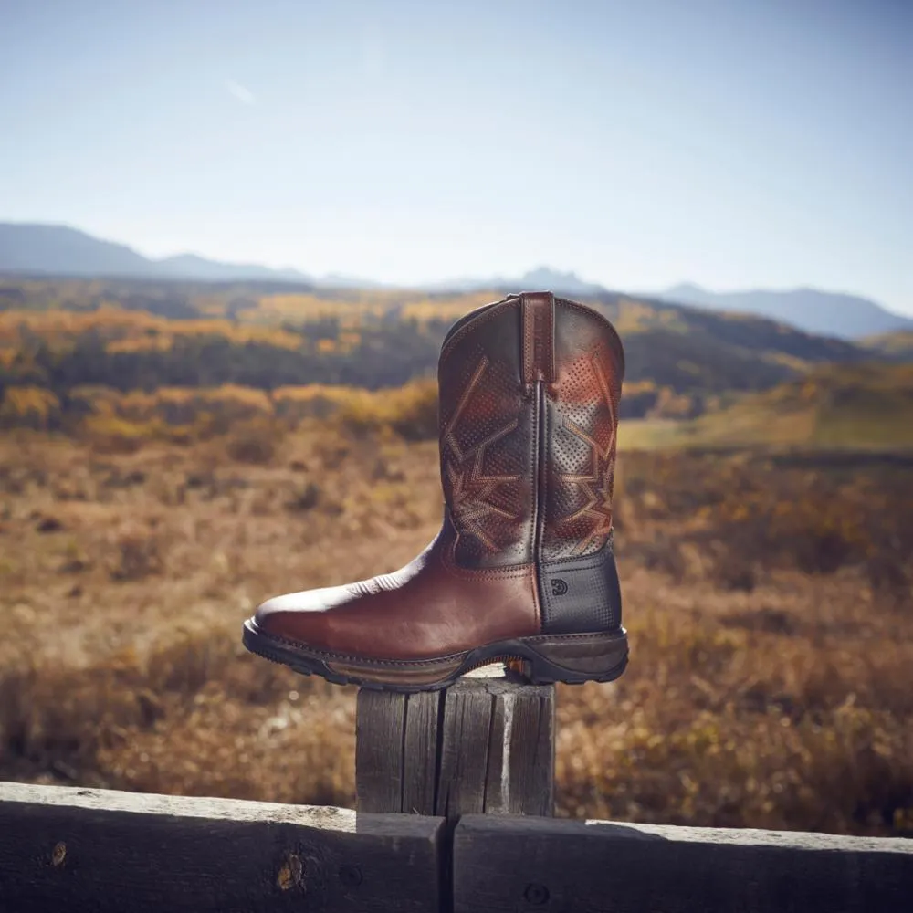 Durango Men's Maverick Xp 'S 11"Ventilated Western Work Boot Maverick Xp Brown W