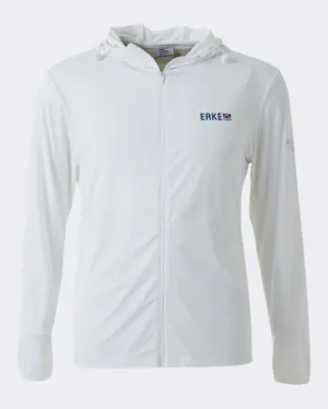 Erke Knitted Sports Men Training Jacket White 11222279537-002