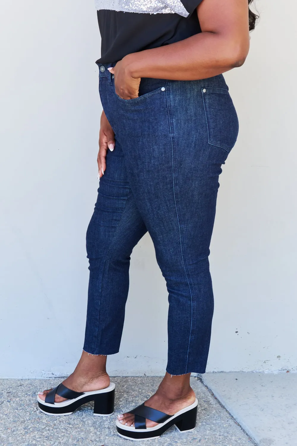 Esme Full Size High Waist Skinny Jeans