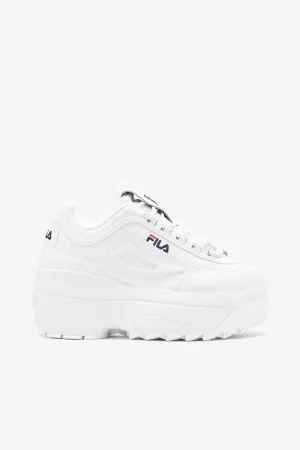 Fila Disruptor 2 Chunky Wedge Platform Leather Sneaker