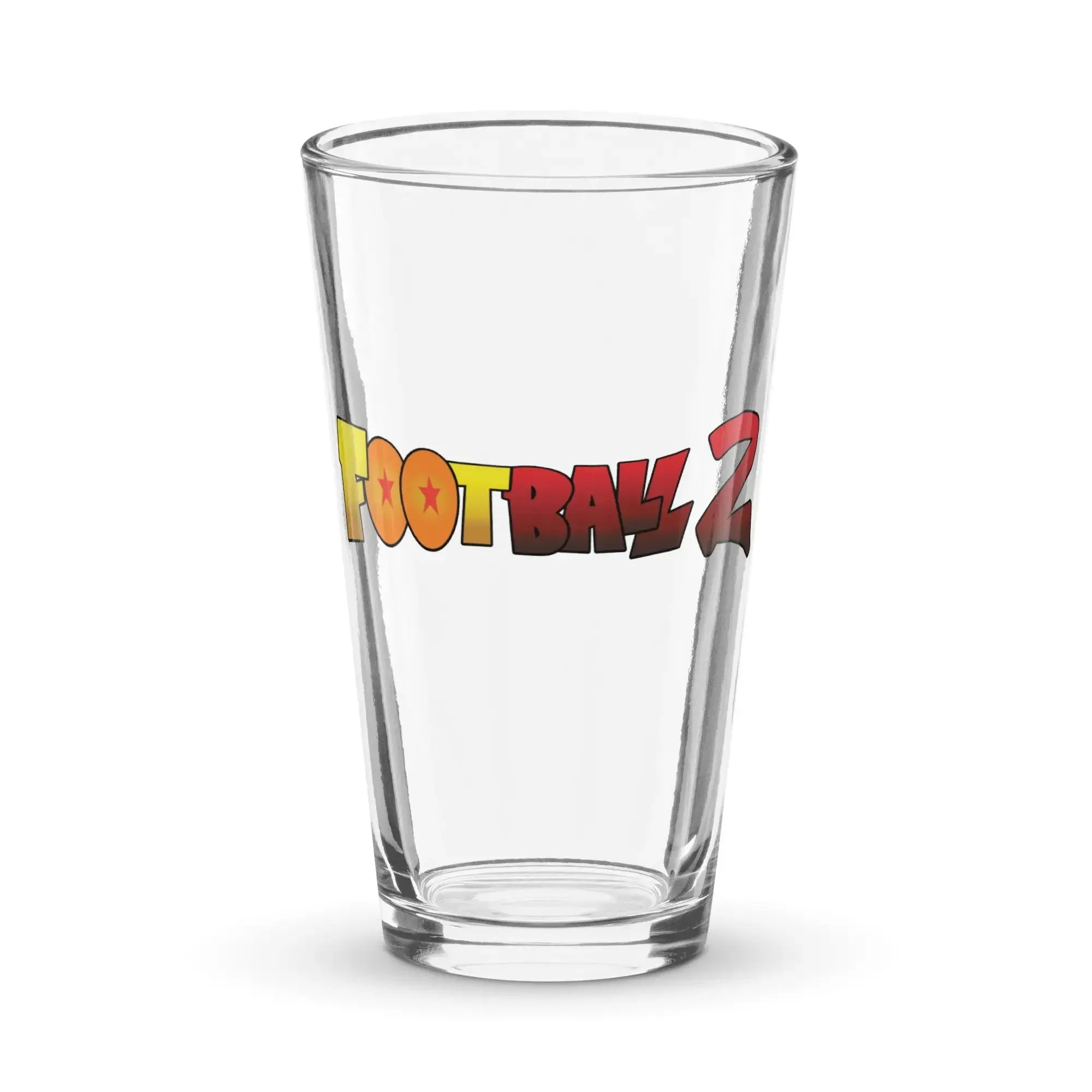 Football 2 Shaker pint glass