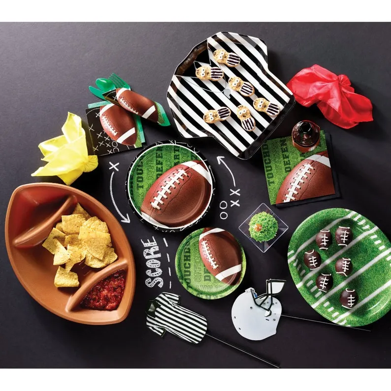 Football Party Chip Tray