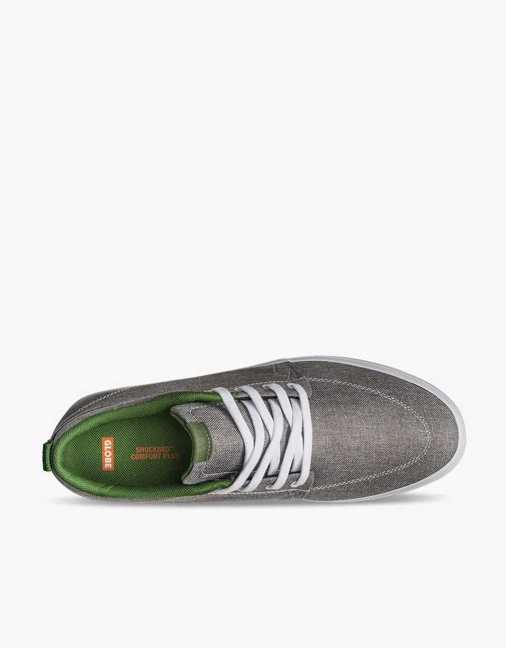 Globe GS Chukka Skate Shoes - Grey Chambray Rpet