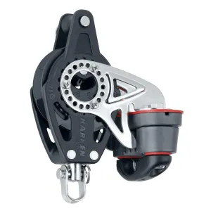 Harken 57mm Ratchet Block with Cam Cleat, Becket and Swivel - 2139