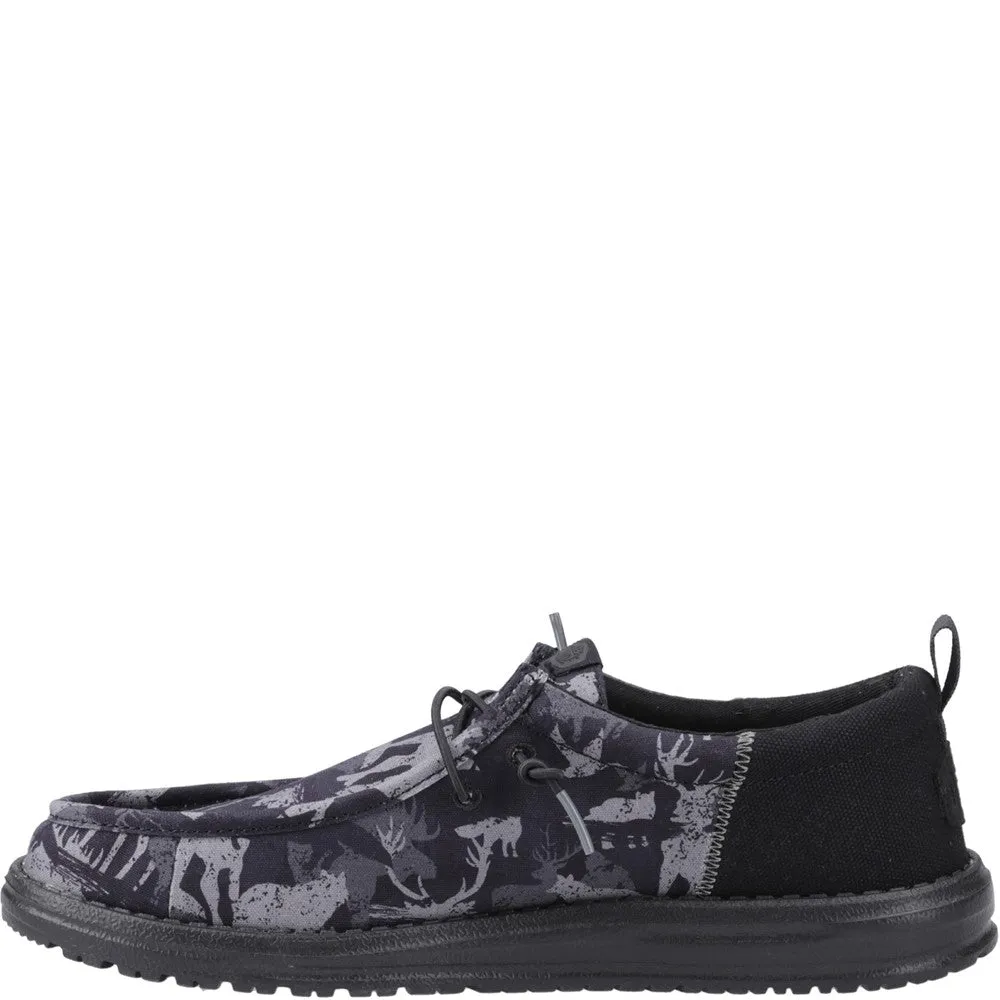 HEYDUDE Wally Funk Hunt Camo Shoes