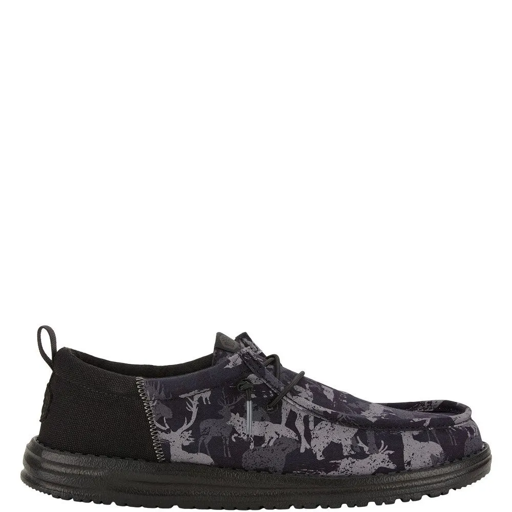 HEYDUDE Wally Funk Hunt Camo Shoes