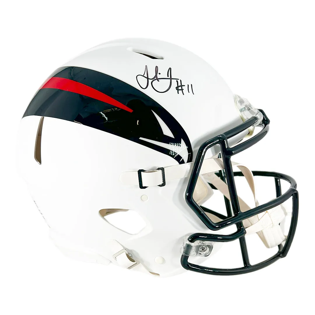 Julio Jones Signed Atlanta Falcons Authentic AMP Full-Size Football Helmet (Beckett)