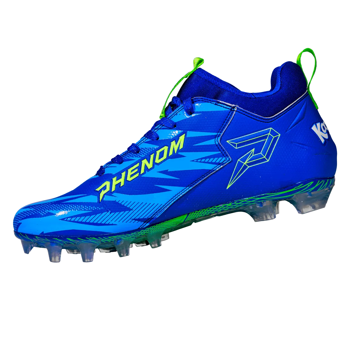 Kool-Aid 'Great Bluedini' Football Cleats - Quantum Speed by Phenom Elite