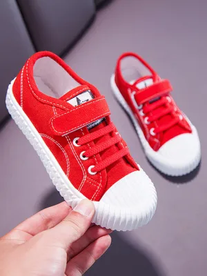 Lovely Low Top Velcro Sneakers by Liv and Mia