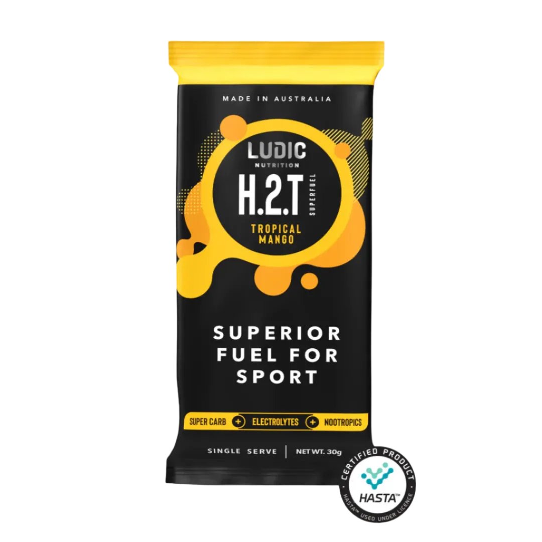 Ludic Nutrition - H.2.T Superfuel - Tropical Mango - Single Sachet (30g)