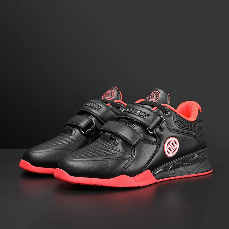 LUXIAOJUN - Weightlifting Shoes - Black & Red