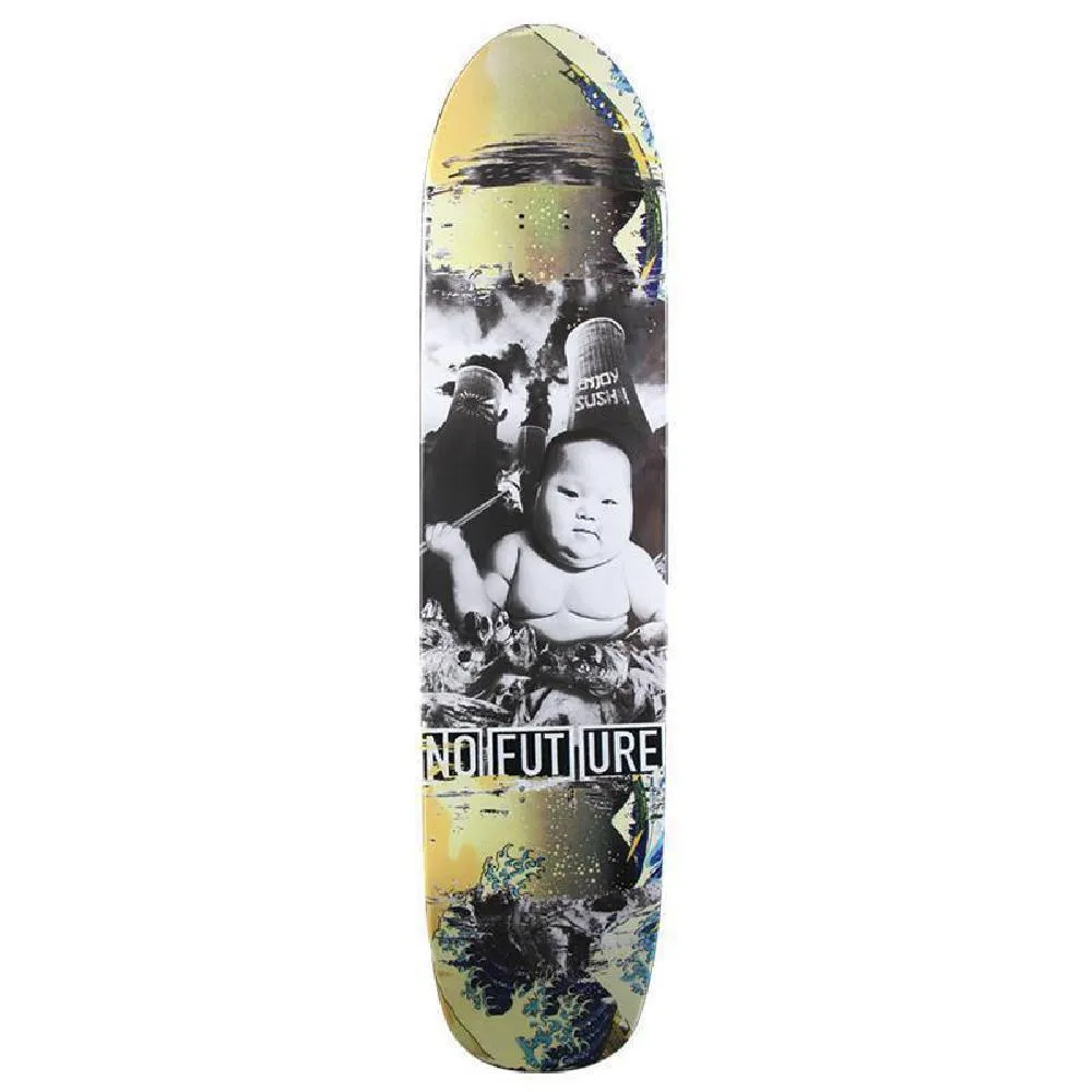 Madrid No Future DK 38" Sushi Longboard Skateboard Deck