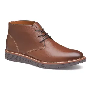 Men's Johnston & Murphy Upton Chukka Color: Tan Full Grain