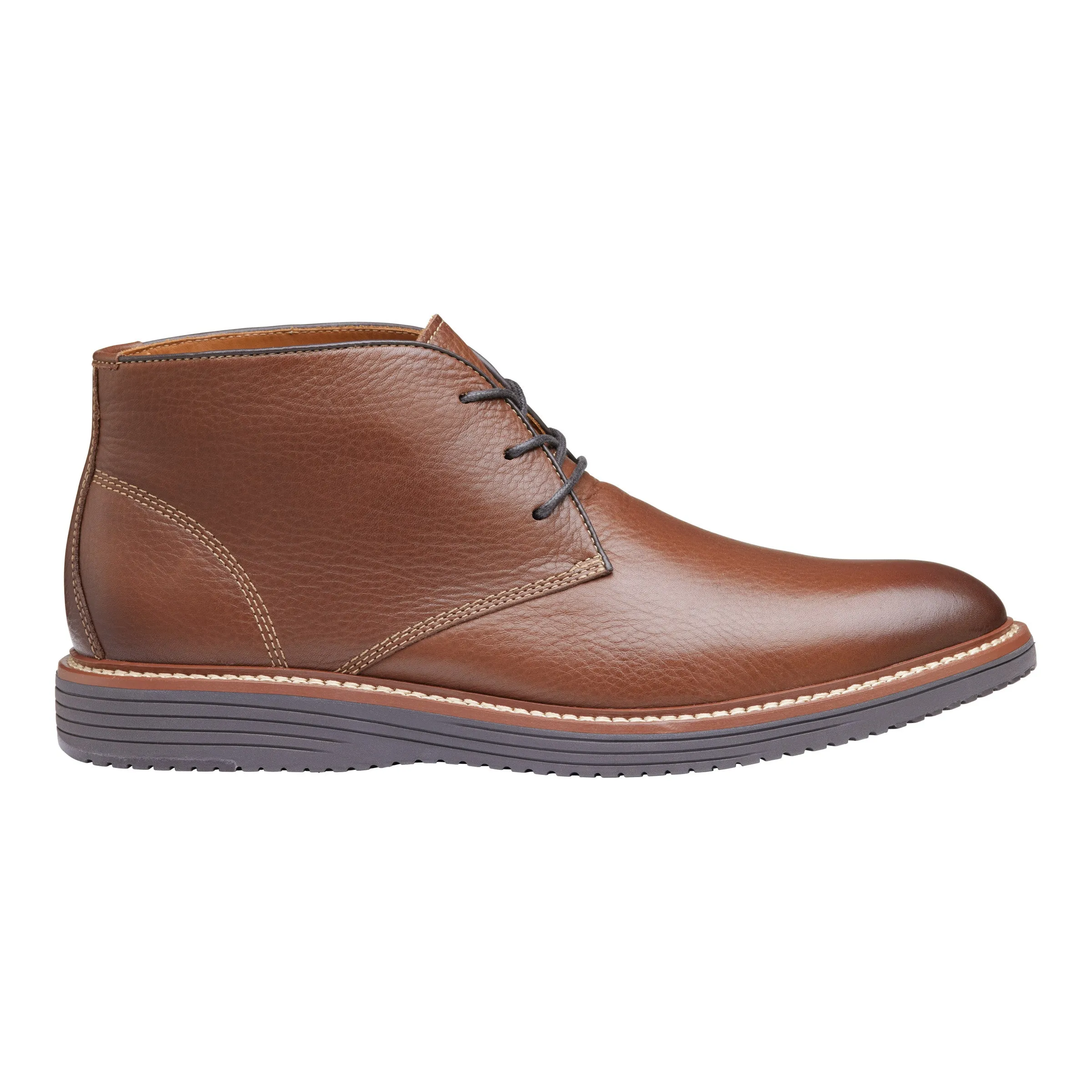 Men's Johnston & Murphy Upton Chukka Color: Tan Full Grain