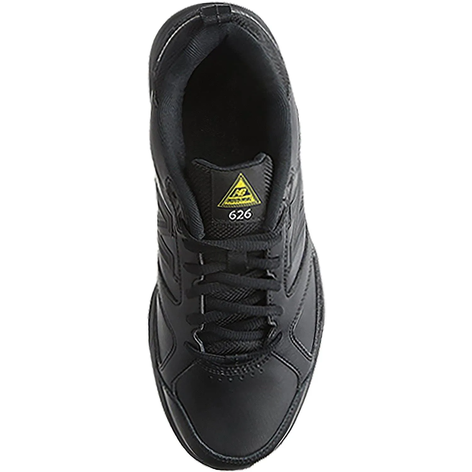 Men's New Balance MID626K2 Slip Resistant Black Leather